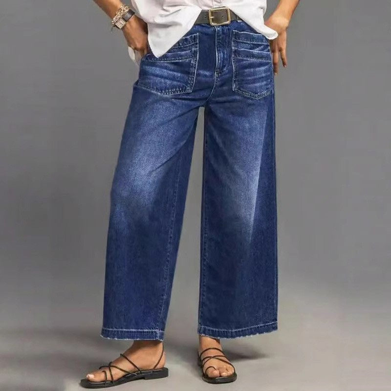 📢📢60 % de réduction !! ⏰⏰NOUVELLE SILHOUETTE 2026 – JEAN DÉCONTRACTÉ À JAMBES ÉVASÉES, FLATTEUR POUR TOUTES