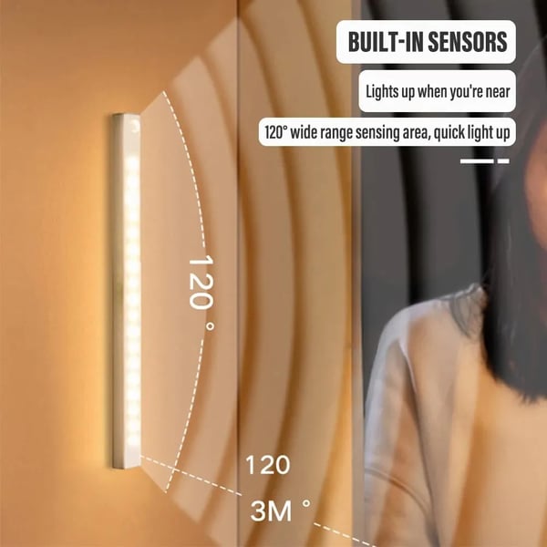 🎁Offre spéciale dernier jour - 50 % de réduction💡Lampes LED rechargeables magnétiques à capteur intelligent sans perforation