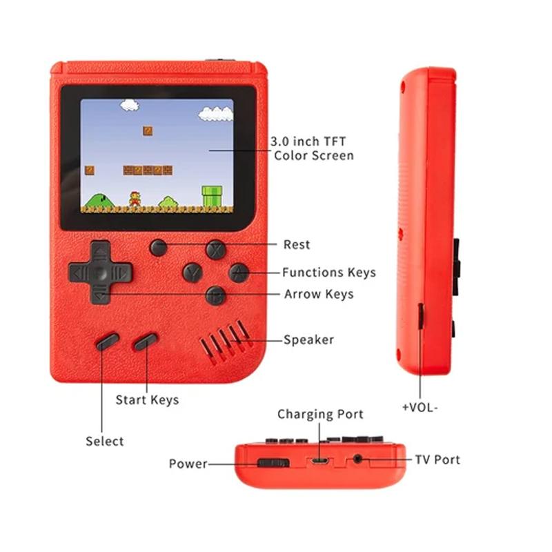 Console de Jeu Portable Rétro