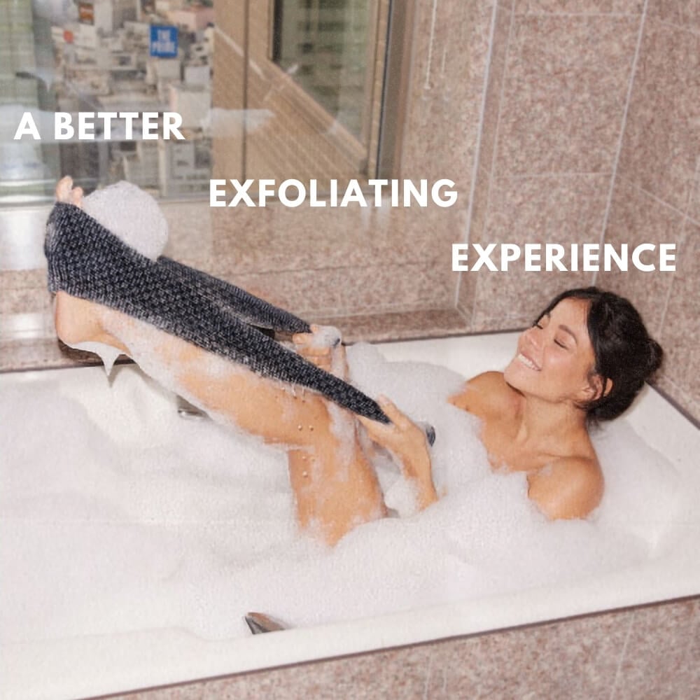 🔥Un acheté, un offert.🧼Serviette de douche exfoliante antibactérienne🚿