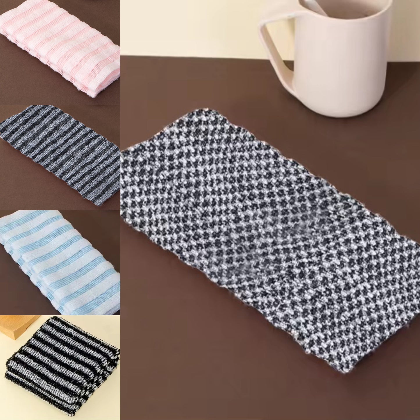 🔥Un acheté, un offert.🧼Serviette de douche exfoliante antibactérienne🚿
