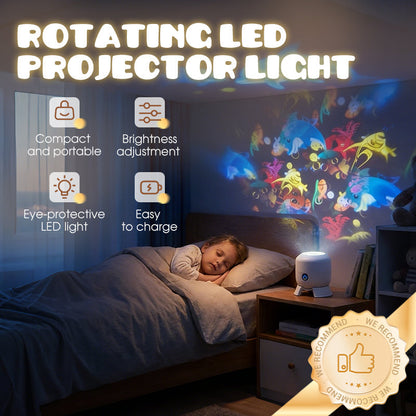 Projecteur LED rotatif dynamiqu