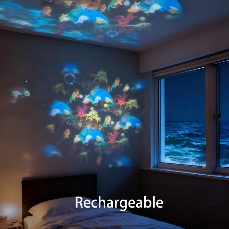Projecteur LED rotatif dynamiqu