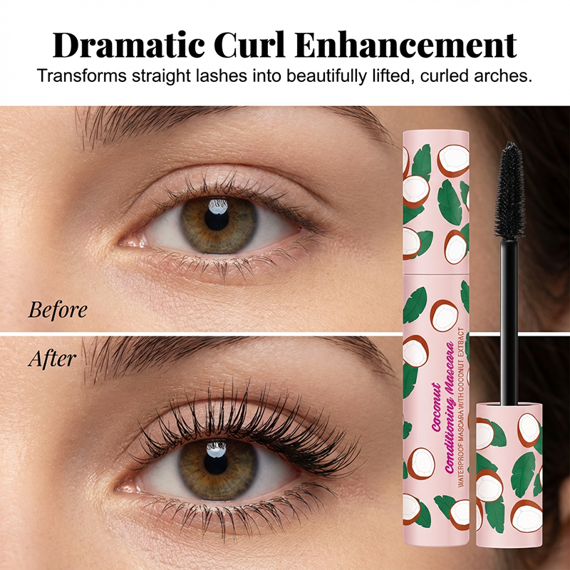 Mascara Waterproof Allongeant et Recourbant