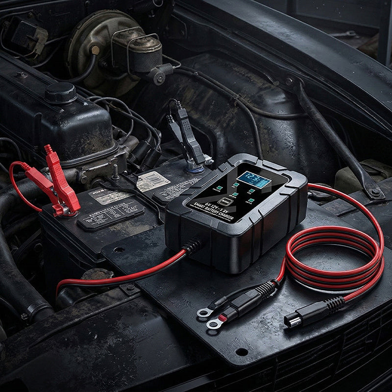 🔥Offre à durée limitée : 50 % de réduction🔥 Chargeur de batterie automatique 1,5 A, 6 V et 12 V