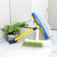 Kit de 5 raclettes anti-rayures et sans traces pour le nettoyage du verre