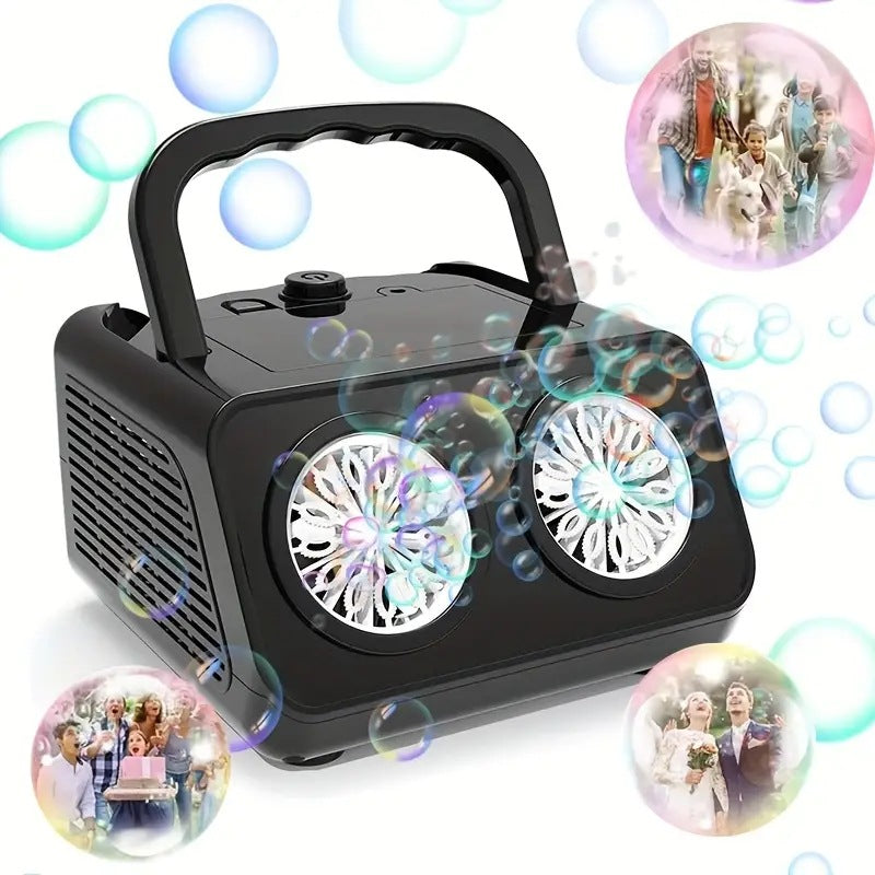 💐60% DE RÉDUCTION ! Machine à Bulles Portative – Idéale pour Anniversaires & Jardins 🎈🌿【Promo Exclusive】