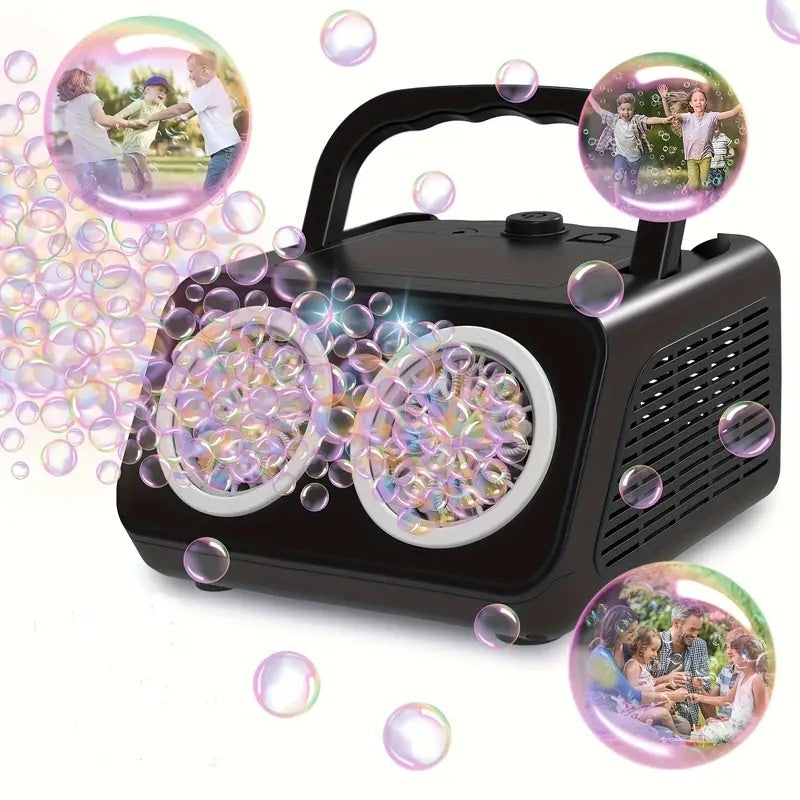💐60% DE RÉDUCTION ! Machine à Bulles Portative – Idéale pour Anniversaires & Jardins 🎈🌿【Promo Exclusive】
