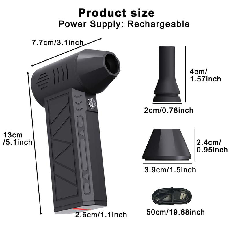 Ventilateur éolien puissant avec lumière LED