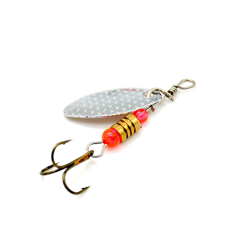 Leurre de pêche spinnerbait en métal