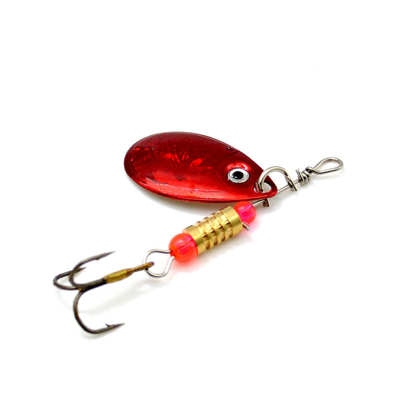 Leurre de pêche spinnerbait en métal