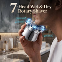 🔥Offre à durée limitée - Rasoir rotatif étanche Wet & Dry
