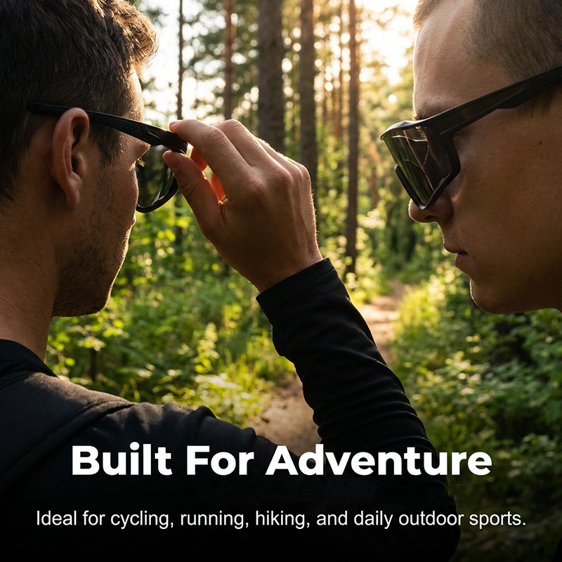 Lunettes de sport photochromiques pour extérieur