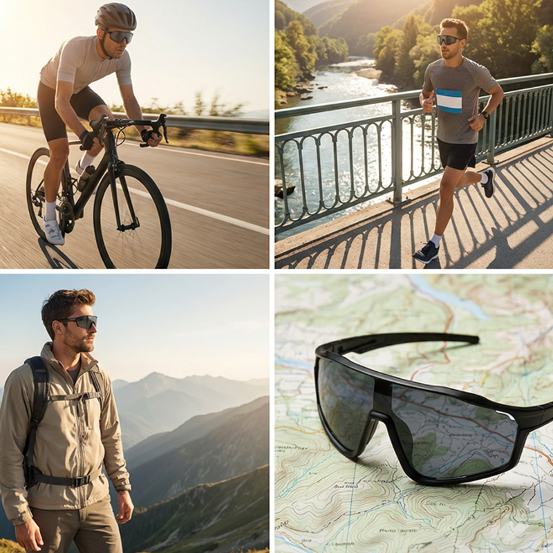 Lunettes de sport photochromiques pour extérieur