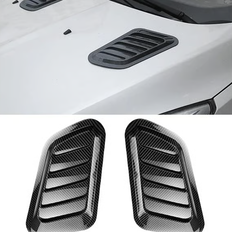 Décoration universelle pour aérateur de capot de voiture