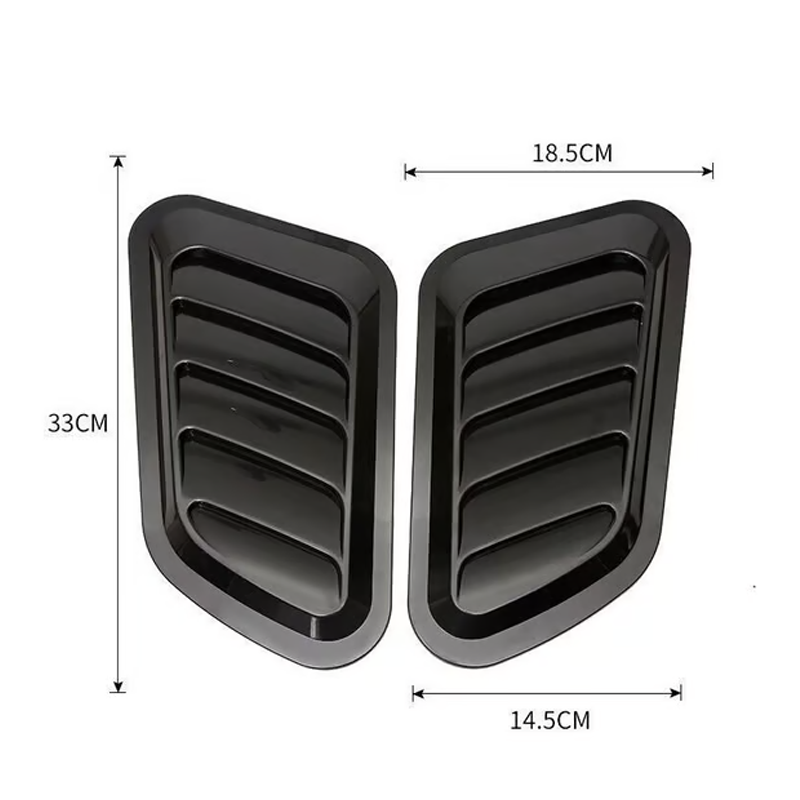 Décoration universelle pour aérateur de capot de voiture