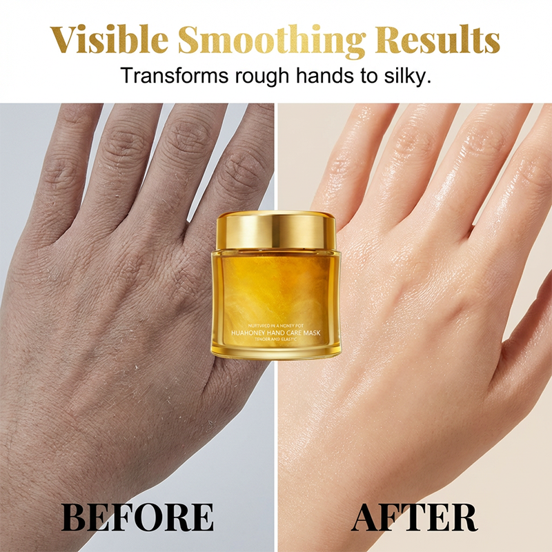 Masque mains hydratant et nourrissant au miel
