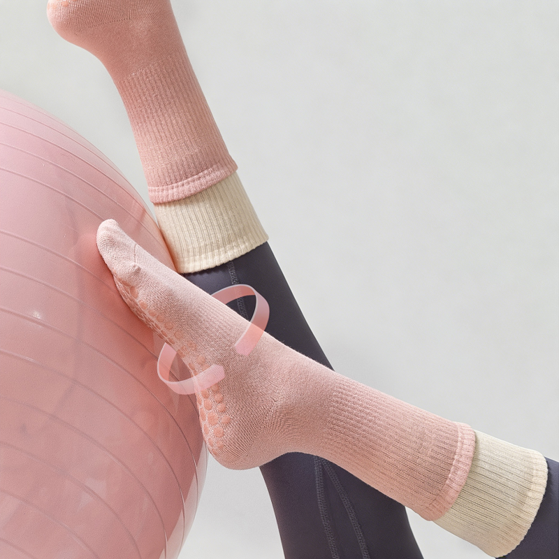 Chaussettes de Pilates Cloud-Soft à adhérence moyenne