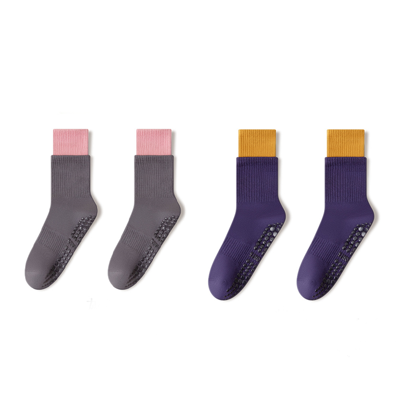 Chaussettes de Pilates Cloud-Soft à adhérence moyenne