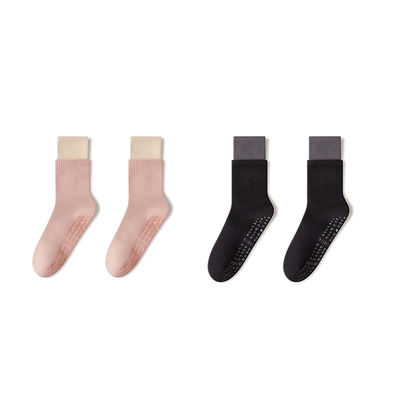 Chaussettes de Pilates Cloud-Soft à adhérence moyenne