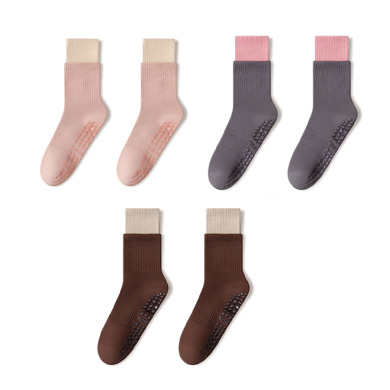 Chaussettes de Pilates Cloud-Soft à adhérence moyenne