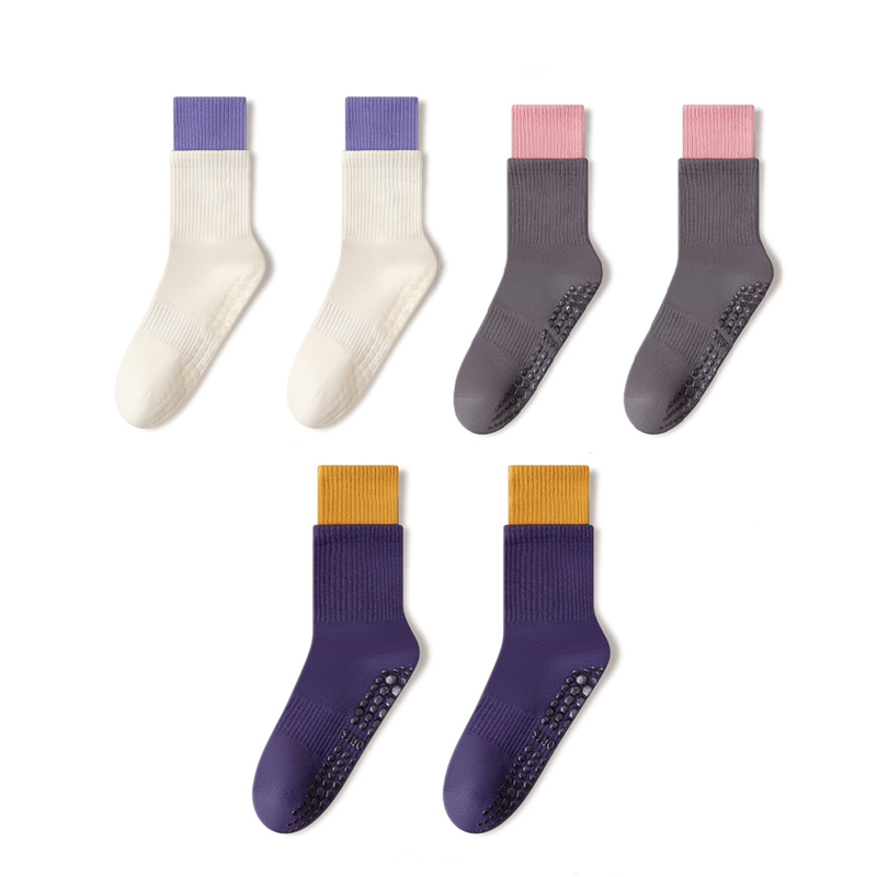 Chaussettes de Pilates Cloud-Soft à adhérence moyenne