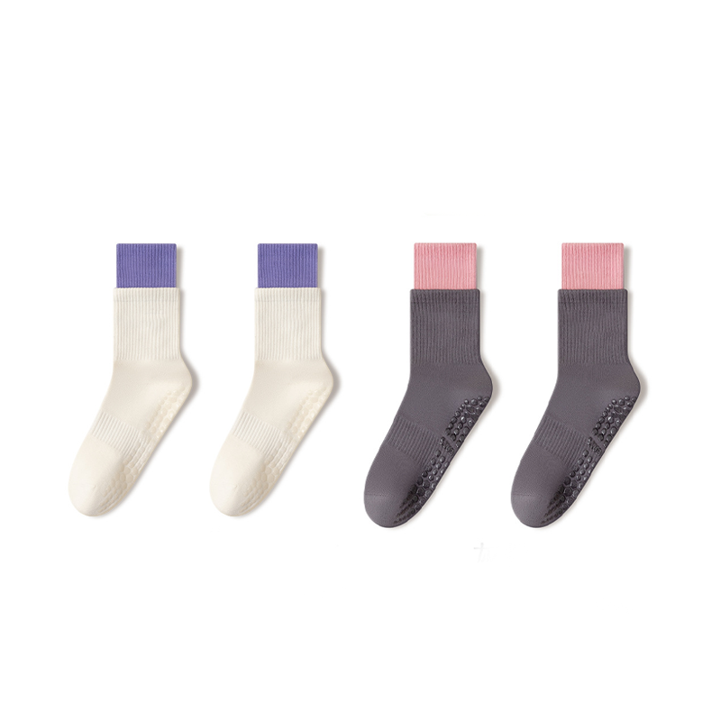 Chaussettes de Pilates Cloud-Soft à adhérence moyenne