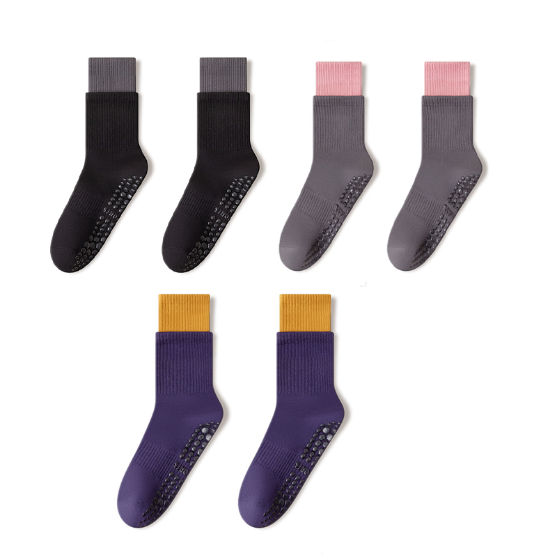 Chaussettes de Pilates Cloud-Soft à adhérence moyenne