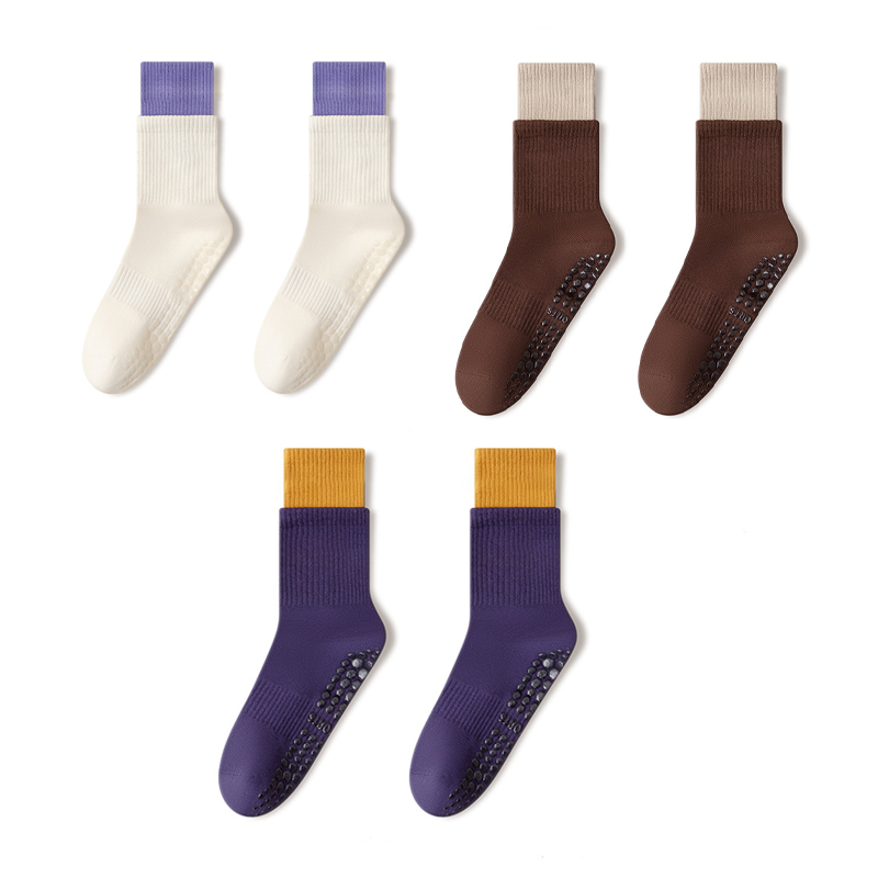 Chaussettes de Pilates Cloud-Soft à adhérence moyenne