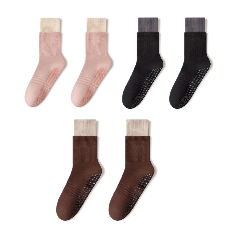 Chaussettes de Pilates Cloud-Soft à adhérence moyenne