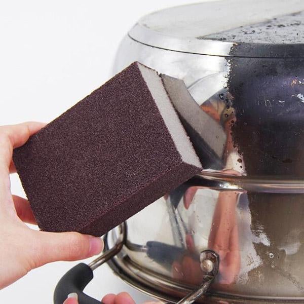 Éponge de décontamination abrasive