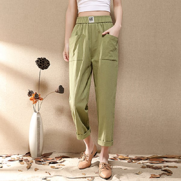 Pantalon ample femme