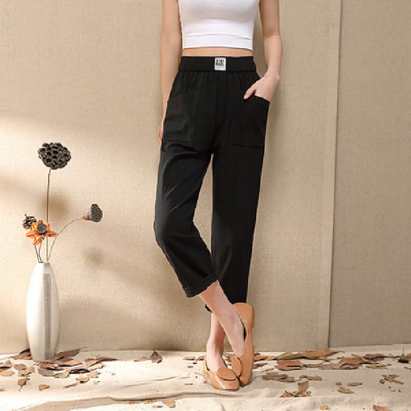 Pantalon ample femme