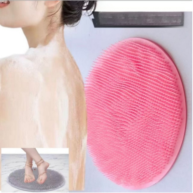 Tapis de Douche Masseur et Exfoliant pour Pieds