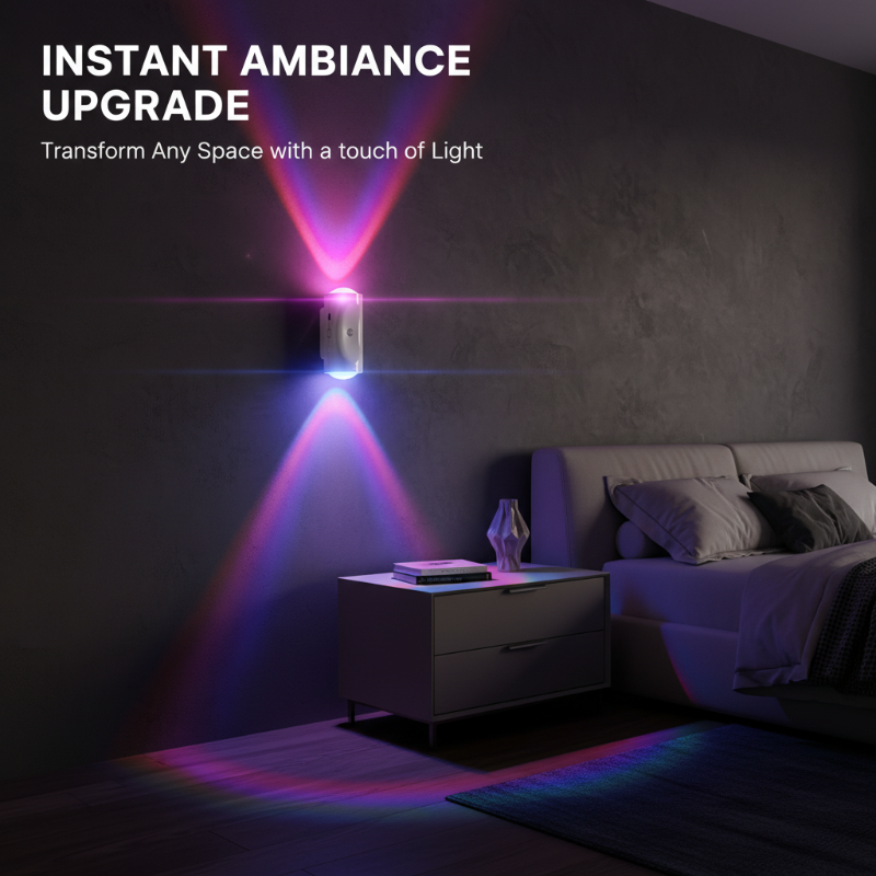 Lampe Murale Rechargeable Magnétique – Sans Fil et Facile à Installer