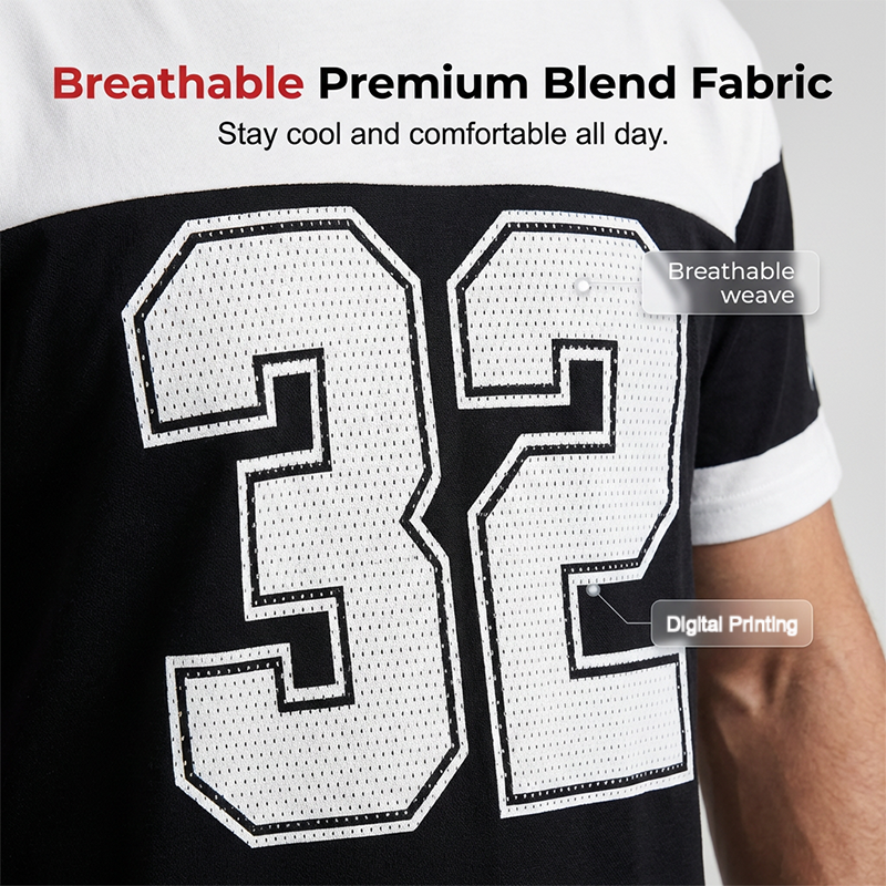 T-shirt décontracté à imprimé graphique pour homme