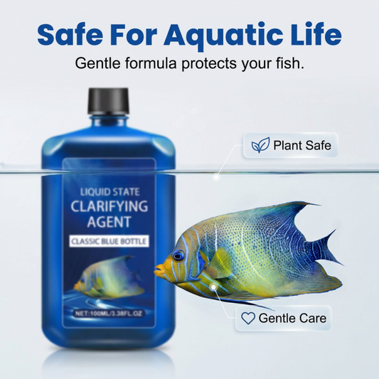 Clarificateur d’eau pour aquarium à action rapide