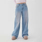 Jeans coupe décontractée style vintage pour femmes