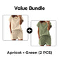 Ensemble t-shirt et short décontracté pour femme