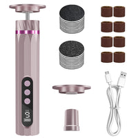 🦶 50% DE RÉDUCTION! 🔧 Râpe Électrique pour Pieds à 9 Vitesses – Écran LCD, Recharge USB-C, Têtes Interchangeables & Poignée Ergonomique Pour Un Soin Précis 💅