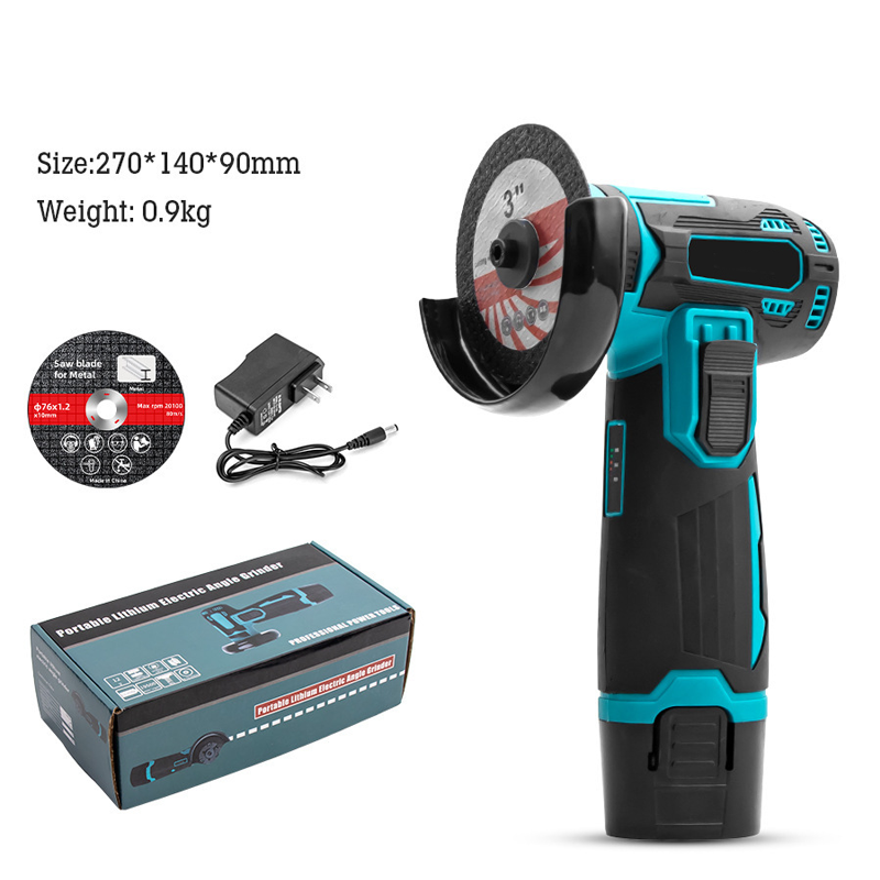 Kit de mini meuleuse d'angle sans fil 12 V