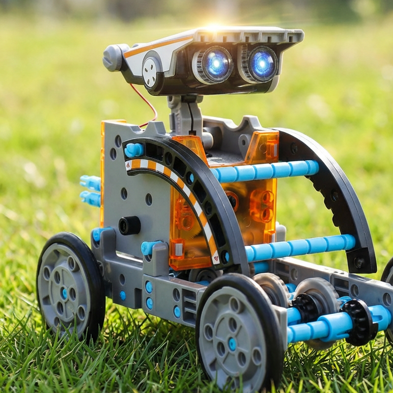Robot spatial solaire à monter soi-même