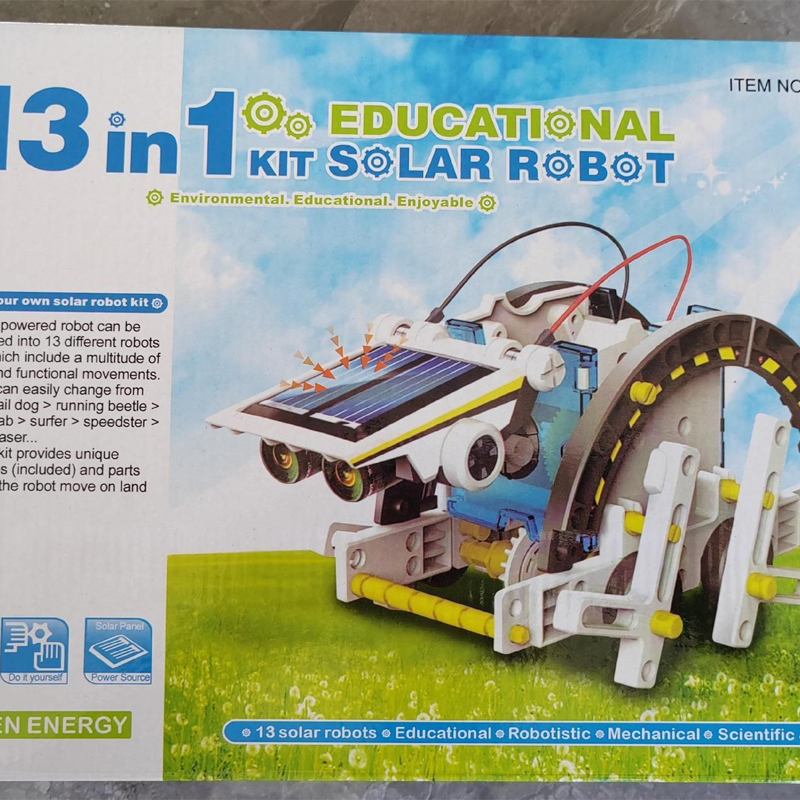 Robot spatial solaire à monter soi-même