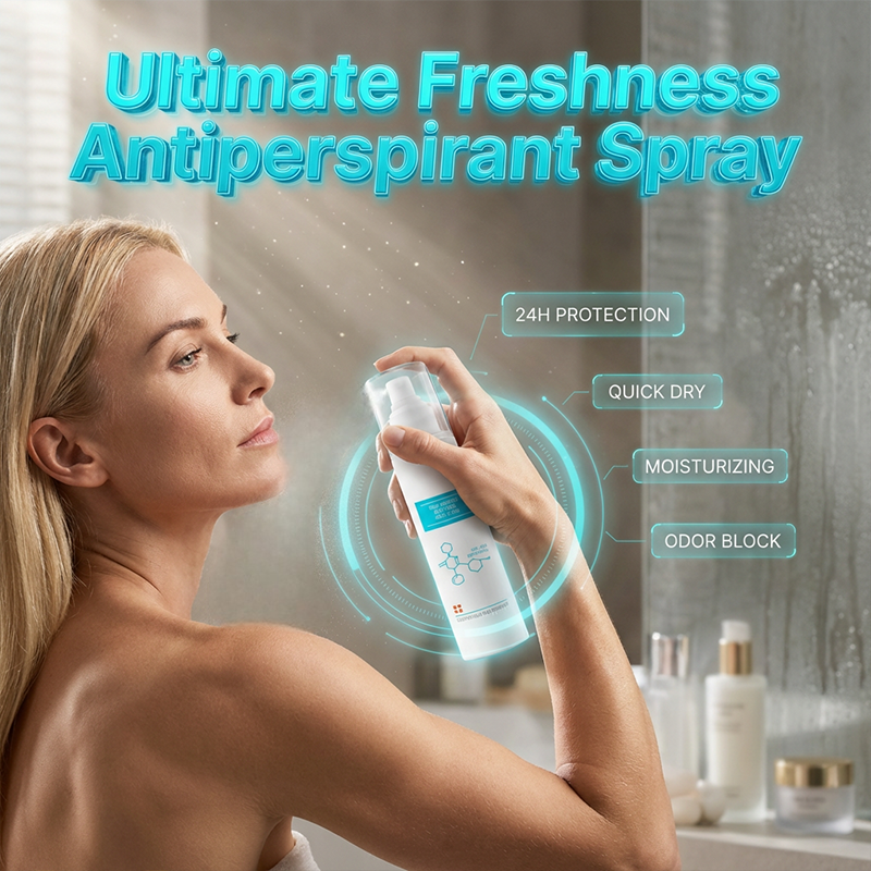 Déodorant anti-transpirant sans odeur en spray