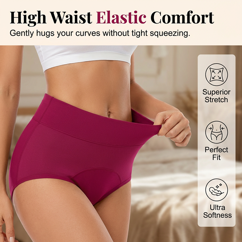 Culottes menstruelles anti-fuites et respirantes
