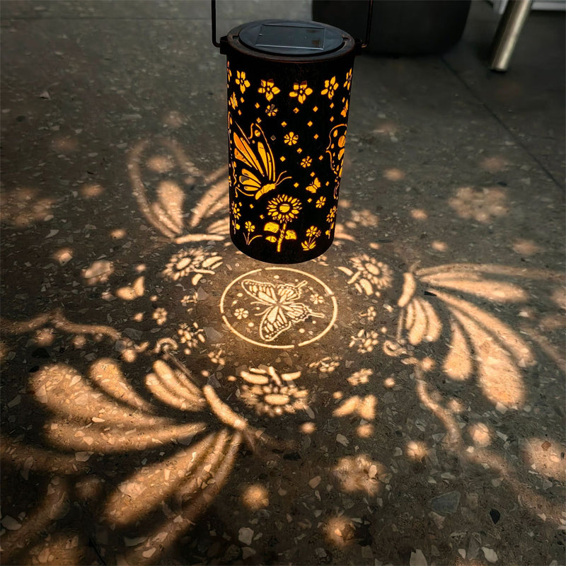 Lanterne solaire « Colibri » pour une décoration de jardin élégant