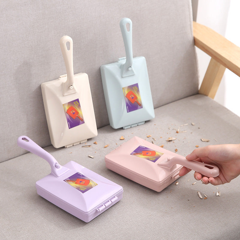 Brosse à tapis à double rouleau, à mai