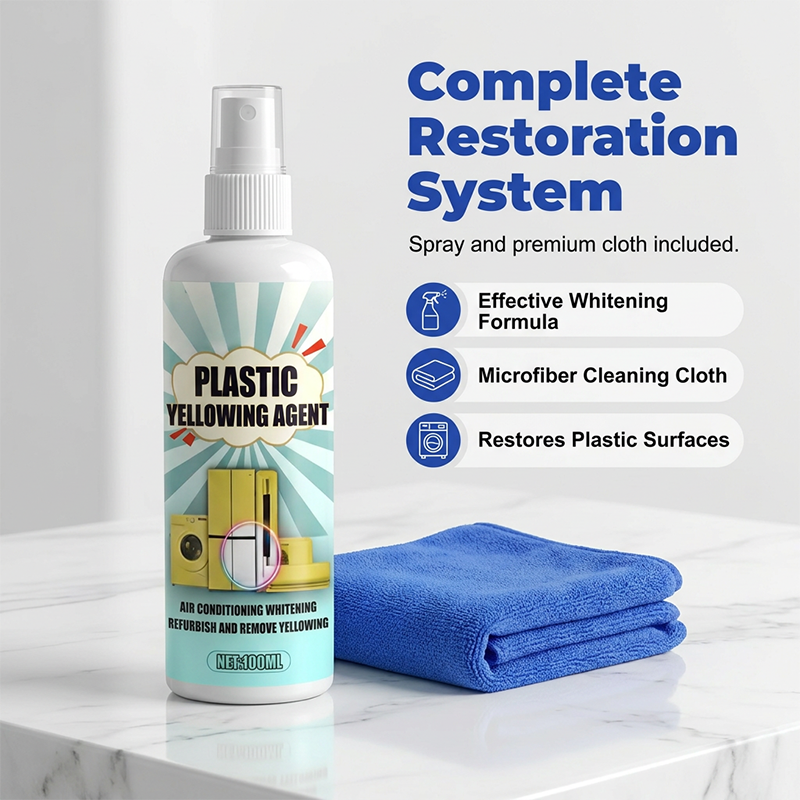 Kit de restauration pour le jaunissement du plastique