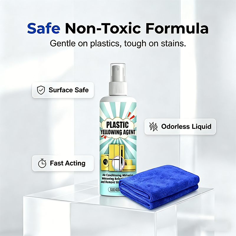 Kit de restauration pour le jaunissement du plastique
