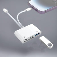 Lecteur de Carte Mémoire USB-C 3-en-1